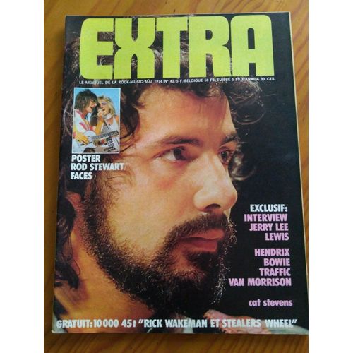 Extra 44 Traffic - Faces Hendrix - Van Morrison - Jim Capaldi - Cat Stevens Mega Poster