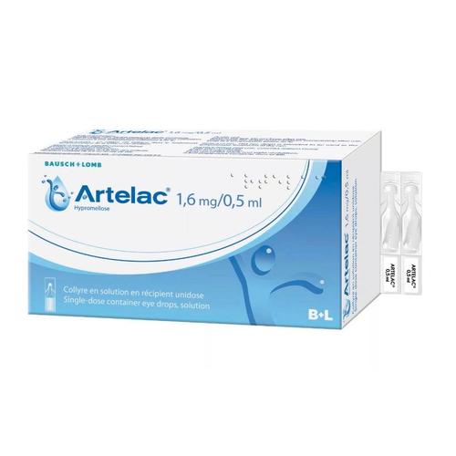 Gouttes Yeux Artelac Collyre 60x0,5 Ml Bausch + Lomb 