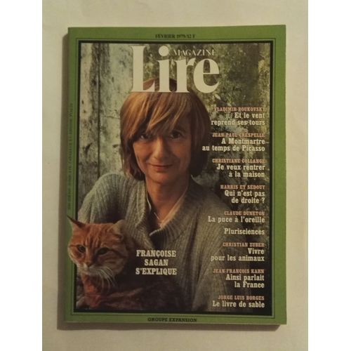 Lire 42 : Françoise Sagan, Collange, Duneton, Zuber, Borges...