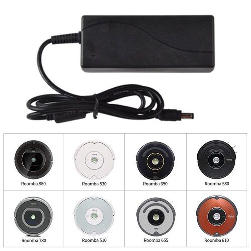Adaptateur Secteur Chargeur 22.5V 1.25A Noir Pour iRobot Roomba 500 600 700 800 Série