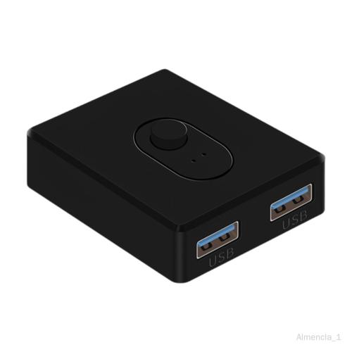 Sélecteur de commutateur USB KVM, largement compatibilité, périphérique périphérique 2 en 1, sélecteur de commutateur USB pour souris et imprimante USB 3.0