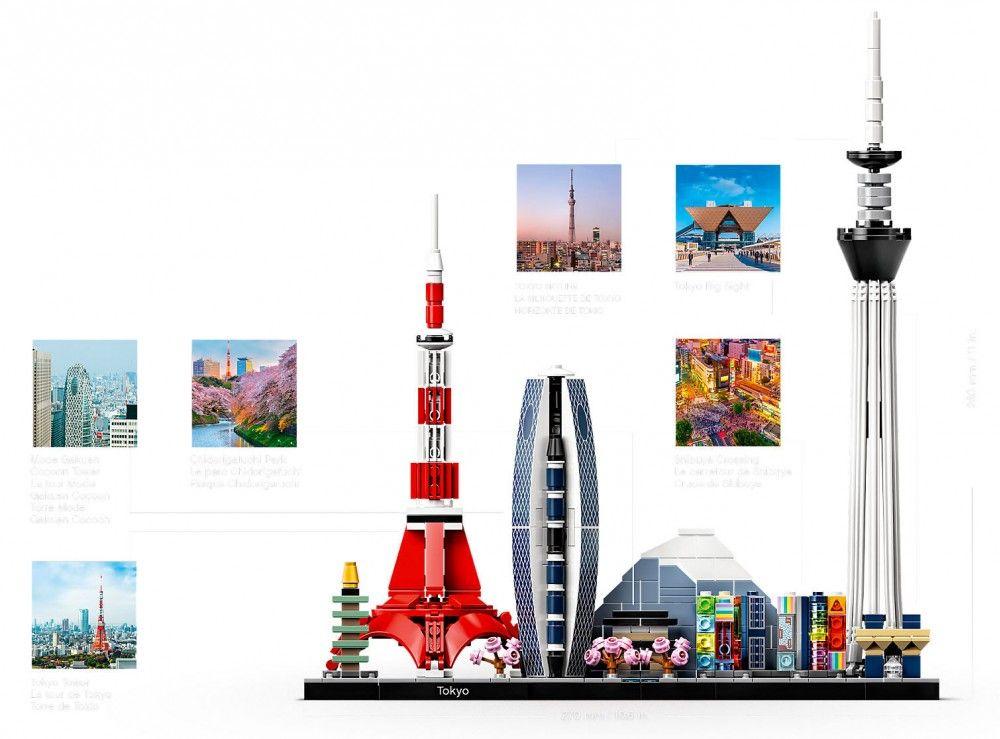 Lego Architecture - Tokyo (Japon) - 21051 - 4