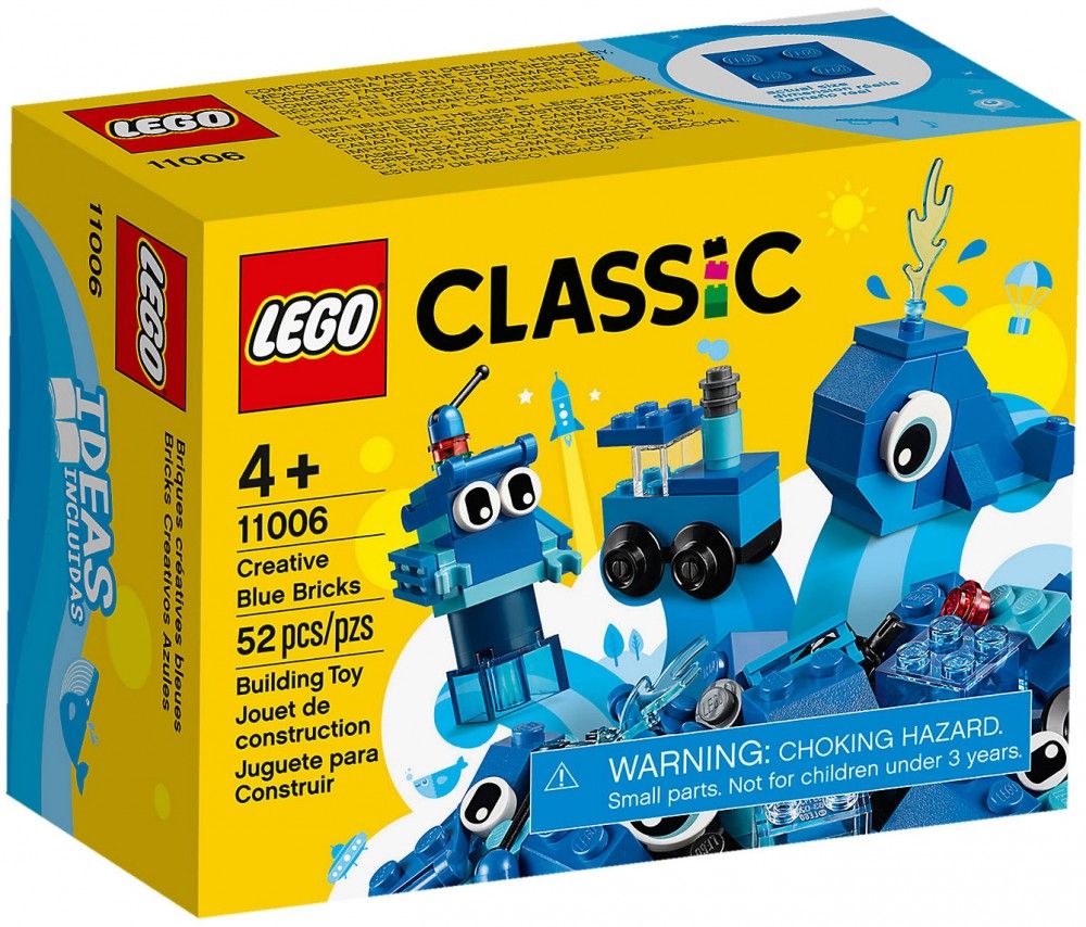 Lego Classic - Briques Créatives Bleues - 11006