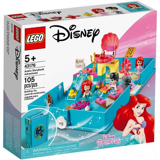Lego Disney - Les Aventures D'ariel Dans Un Livre De Contes - 43176