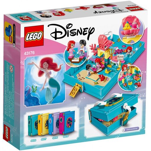 Lego Disney - Les Aventures D'ariel Dans Un Livre De Contes - 43176 - 2