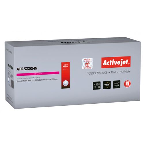 Activejet Cartouche Toner Atk-5220mn (kyocera Remplacement Tk-5220m S