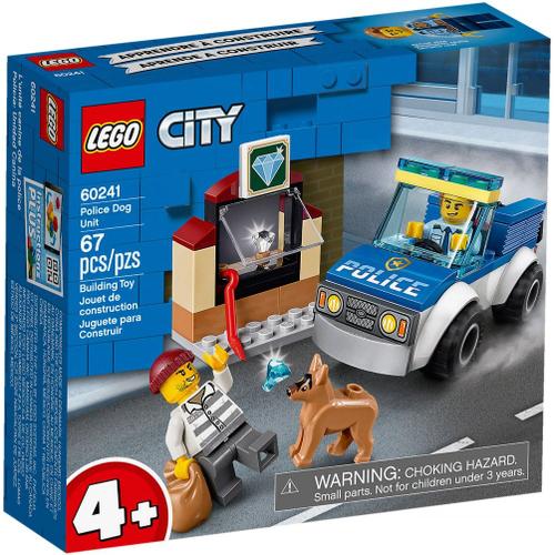 Lego City - L'unité Cynophile De La Police - 60241