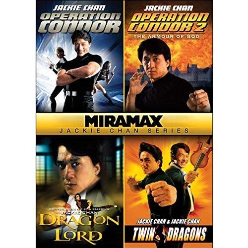 Miramax Jackie Chan Series: Operation Condor / Operation Condor 2: The Armour Of The Gods / Dragon Lord / Twin Dragons