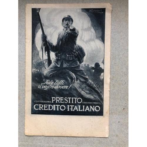 Ancienne Carte Postale 14 18 Italie