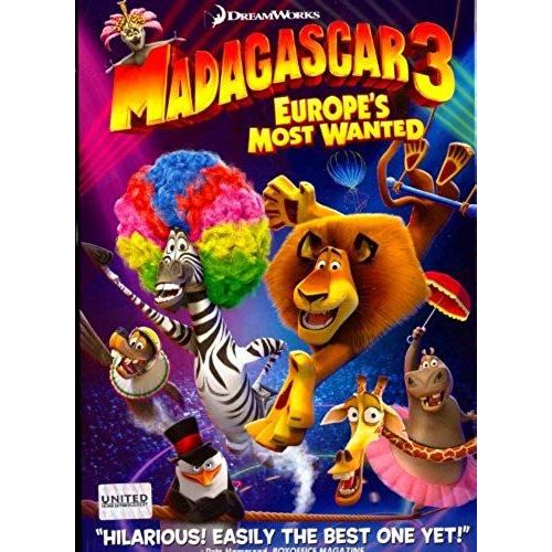 Madagascar 3: Europe's Most Wanted (Dvd Zone 3)