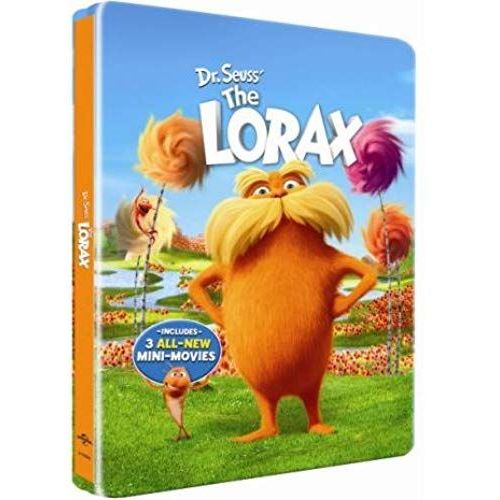 Dr. Seuss' The Lorax Blu-Ray Steelbook (Two Discs: Blu-Ray + Dvd + Digital Copy)