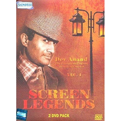 Screen Legends Dev Anand :The Evergreen Legend Of Indian Cinema (Vol 1): Original Videos Of Hindi Film Songs (Set Of 2 Dvds)
