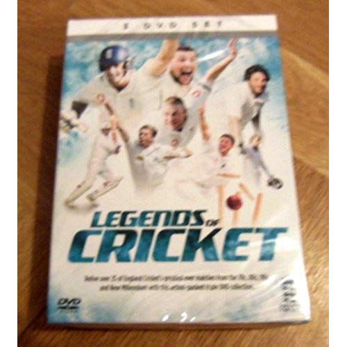 Legends Of Cricket 3 Dvd Set England Crickets Six Of The Best 1 - The Seventies & Eighties, 2 - The Nineties, 3 - The New Millenium