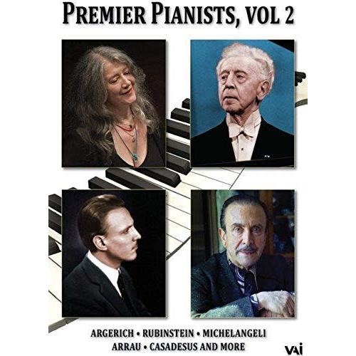 Various Composers - Premier Pianists Vol.2 - Rubenstein/Argerich/Arrau [Dvd]