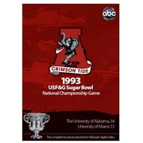 1993 Sugar Bowl Alabama Vs. Miami