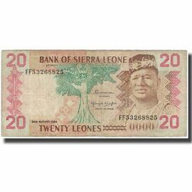 Billet Sierra Leone 20 Leones