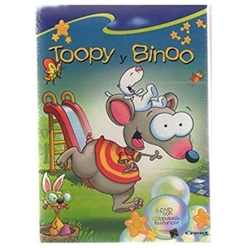 Toopy & Binoo 6 Dvd Box Set Bedtime Story, Eggheads, Pumpkin Party, Big Parade, Snowflakes, Santa Toopy