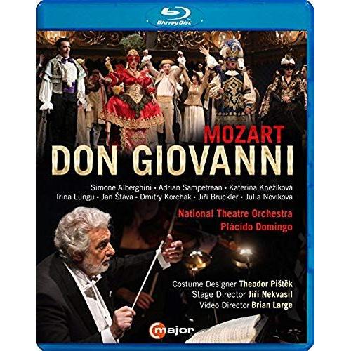 Mozart: Don Giovanni [Simone Alberghini; Irina Lungu; Julia Novikova; Dmitry Korchak; Jií Brückler; National Theatre Orchestra] [C Major Entertainment: 745304] [Blu-Ray]