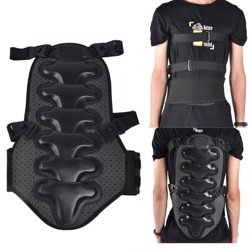 Gilet Protection Dorsale, Pour Moto, Motocross, Bmx, Ski, Vélo Cross, Snowboard Et Autres Sports(M)