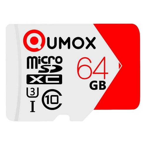 Qumox Extreme 64 Go micro SDXC carte mémoire Flash - Class 10 - UHS-I 80Mo/s Retail