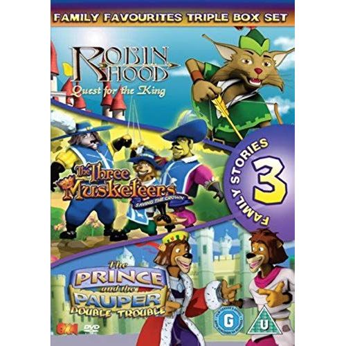 Prince And The Pauper/Three Musketeers/Robin Hood [Dvd]