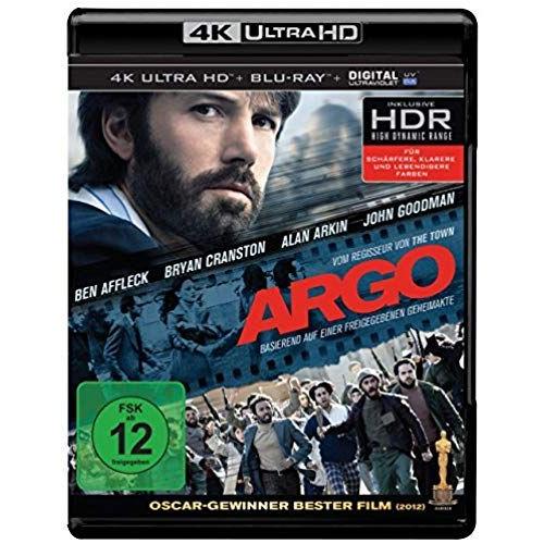 Argo 4k, 1 Uhd-Blu-Ray + 1 Blu-Ray