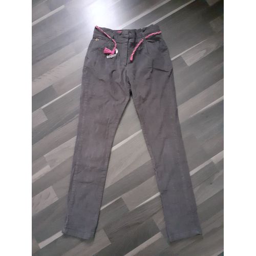 Pantalon Velours Gris 10 Ans Sergent Major