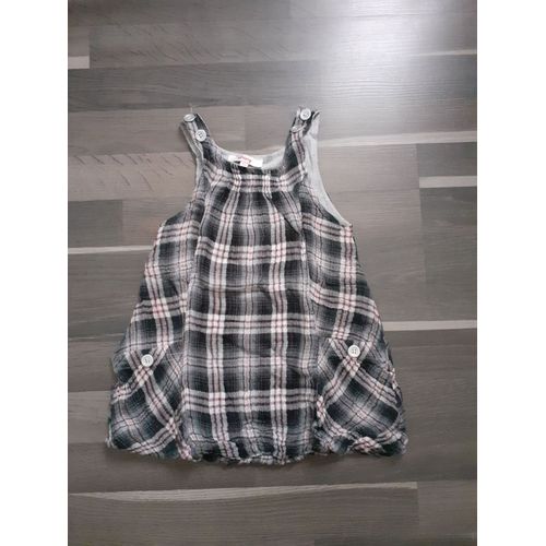 Robe Grise À Carreaux 3 Ans Gémo