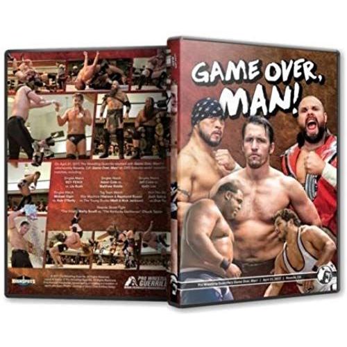 Official Pro Wrestling Guerrilla Pwg - Game Over, Man! 2017 Event Blu-Ray