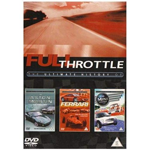 Full Throttle: Ultimate History Of Ferrari, Aston Martin And Mini [Dvd]