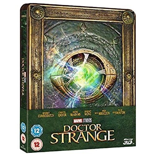 Doctor Strange 3d Includes 2d Version Exclusive Uk Limited Edition Steelbook Blu-Ray Region Free