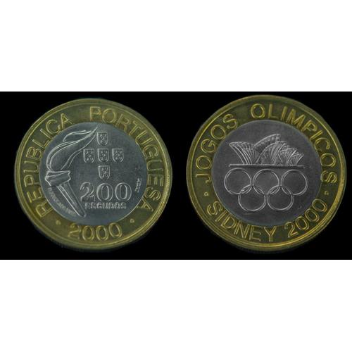 200 Escudos Jeux Olimpiques Sidney 2000 Unc