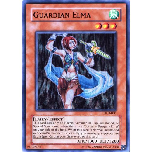 Carte Yu-Gi-Oh Dcr-005 Guardian Elma (Gardien Elma) - Commune Neuf
