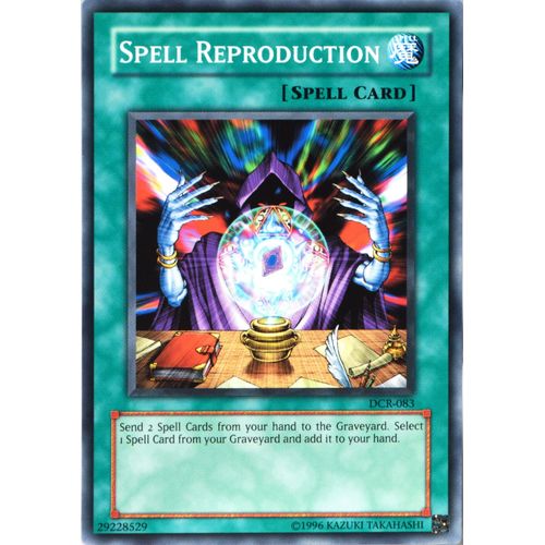 Carte Yu-Gi-Oh Dcr-083 Spell Reproduction (Duplication De Sort) - Commune Neuf