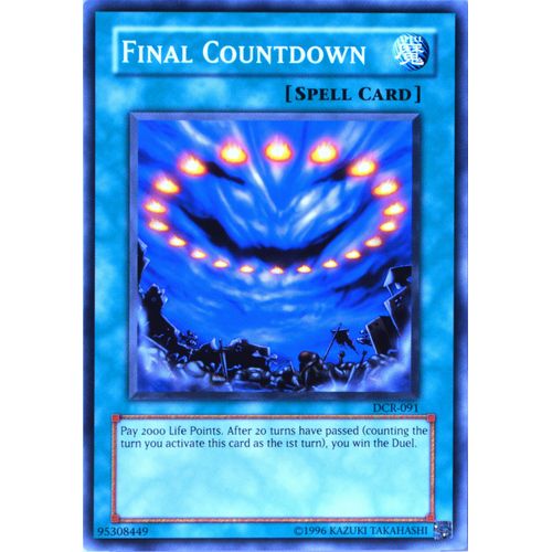 Carte Yu-Gi-Oh Dcr-091 Final Countdown (Compte À Rebours Final) - Commune Neuf