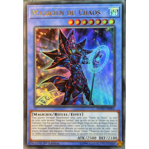 Carte Yu-Gi-Oh Dupo-Fr001 Magicien Du Chaos (Magician Of Chaos) - Ultra Rare Neuf Fr