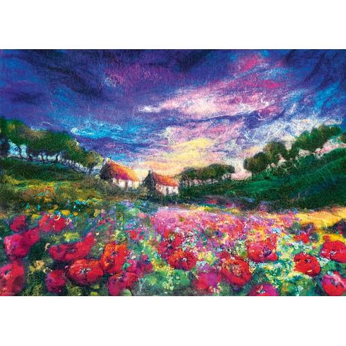 Puzzle 1000 Pièces Moy Mackay - Sundown Poppies