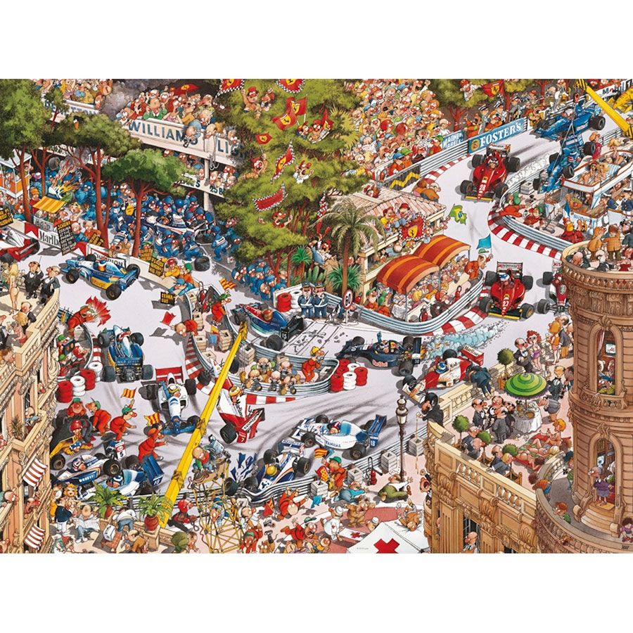 Puzzle Adulte : Meute De Loup Dans La Neige 2000 Pieces - Collection  Paysage De Montagne - Ravensburger