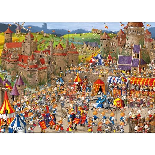 Puzzle 1000 Pièces François Ruyer - Bunny Battles