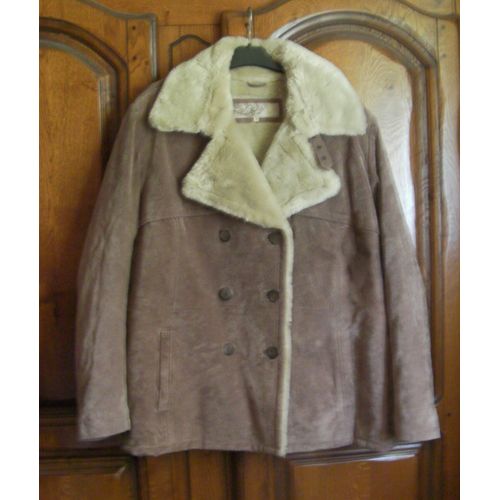 Veste Cuir Fourrée - Les Ferrailleurs