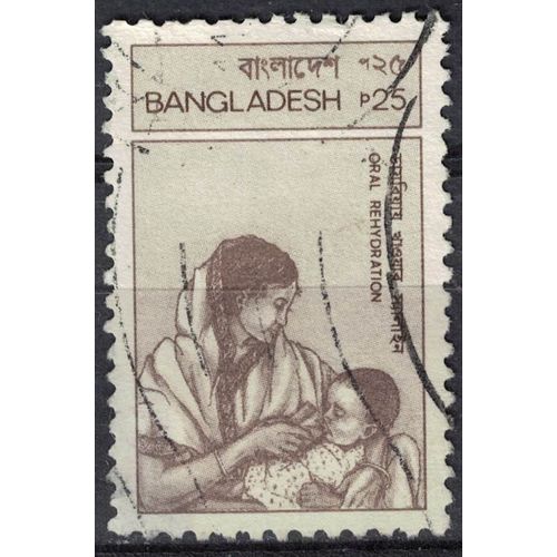 Bangladesh 1988 Oblitéré Used Journée Mondiale De La Santé Réhydratation Orale Su