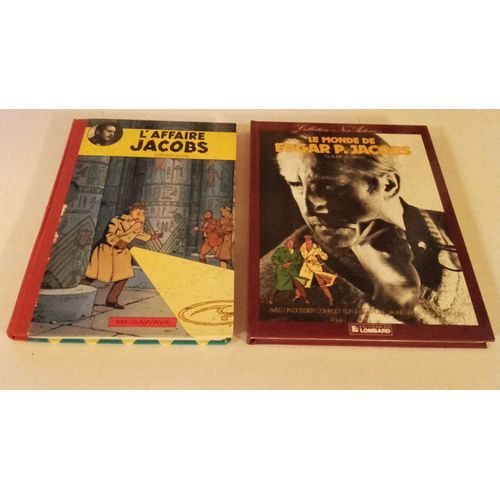 2 Albums En E O Sur Edgar P.Jacobs&blake Et Mortimer:Gerard Lenne'l Affaire Jacobs'/Claude Le Gallo'le Monde De Jacobs' + En Bonus Bd 'l Affaire Francis Blake' Veritable E O 1er Tirage('de Jacobs')