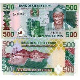 Billet Sierra Leone 500 Leone