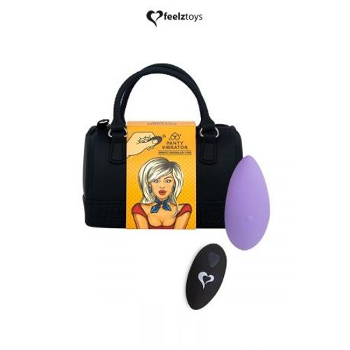 Stimulateur Télécommandé Panty Vibe Violet - Feelztoys