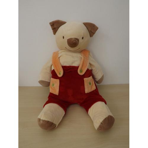 Peluche Range Pyjama Koala Rouge Orange Sucre D'orge