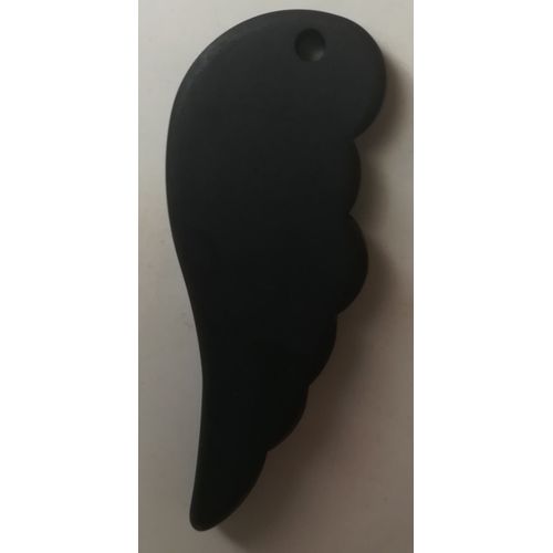 Lot De 2 Pendentifs Polaris Forme Aile 22 Mm Noir
