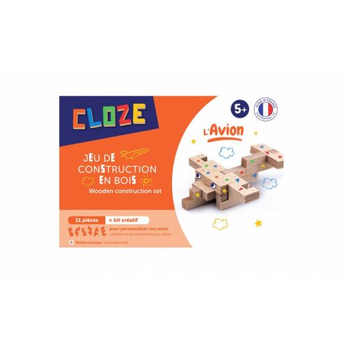 Cloze Set De Construction En Bois Créer Ton Avion