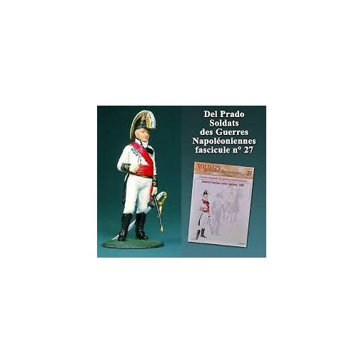 Figurine Del Prado Guerrier Espagnol 1812 Guerilla - 1:32 (60mm) Plomb Peint - Napoléonienne, Neuve