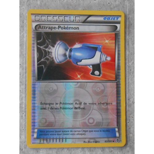 Attrape-Pokemon Reverse 83/101 - Noir Et Blanc - Explosion Plasma - Vf