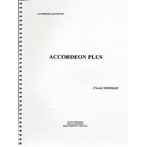 Accordéon Plus Pour Quintette